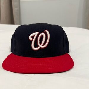 Washington Nationals Fitted Hat Size 7